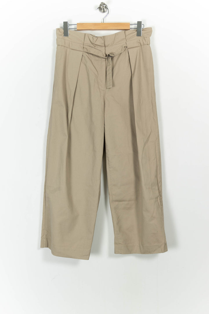 Pantalon Large Beige - Taille XL/42 de la marque Maison 123 | PARAD103488 - Vendu par Paradigme - Image 2
