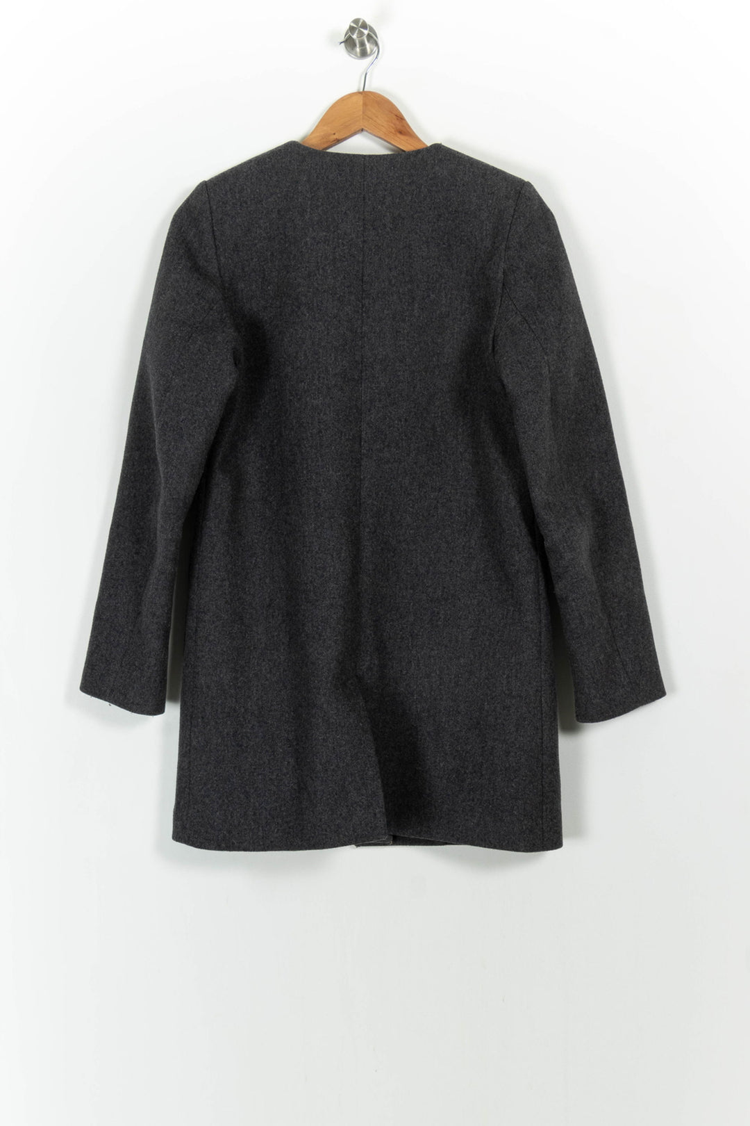 Manteau Gris - Taille S/36 de la marque Tara Jarmon | PARAD103490 - Vendu par Paradigme - Image 4