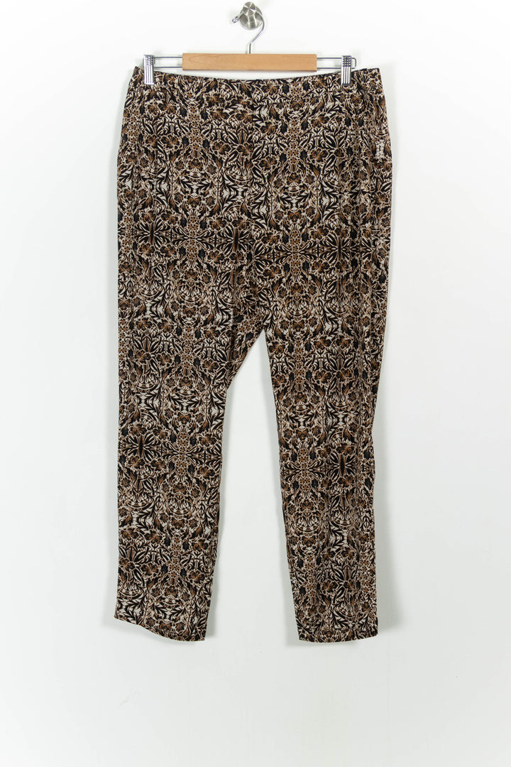 Pantalon Imprimé Marron et Noir - Taille XXL/44 de la marque IKKS | PARAD103491 - Vendu par Paradigme - Image 2