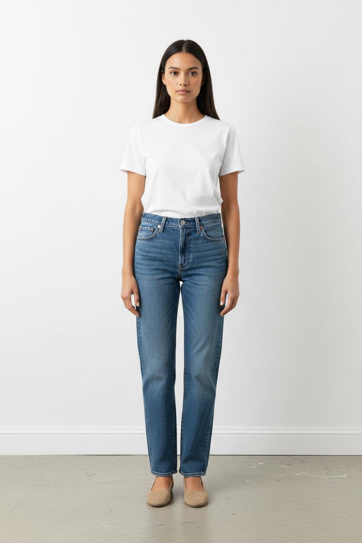 Jean Droit Bleu - Taille L/40 de la marque Levi's | PARAD103492 - Vendu par Paradigme - Image 1