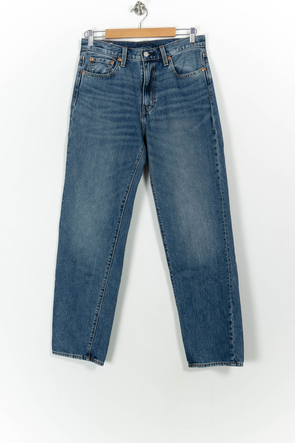 Jean Droit Bleu - Taille L/40 de la marque Levi's | PARAD103492 - Vendu par Paradigme - Image 2