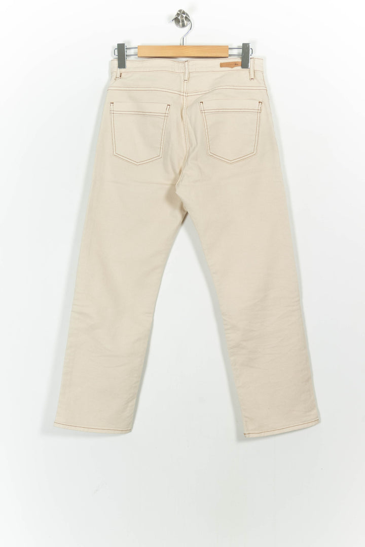 Jean Beige - Taille L/40 de la marque Sessùn | PARAD103494 - Vendu par Paradigme - Image 4
