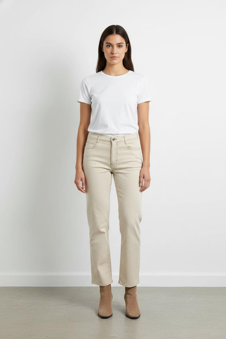 Jean Beige - Taille L/40 de la marque Sessùn | PARAD103494 - Vendu par Paradigme - Image 1