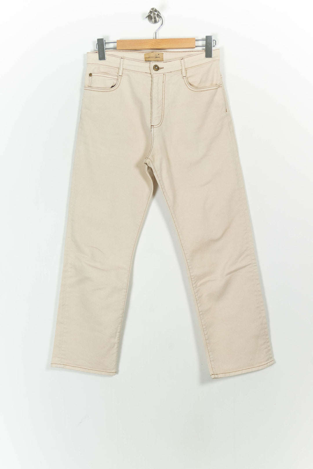 Jean Beige - Taille L/40 de la marque Sessùn | PARAD103494 - Vendu par Paradigme - Image 2