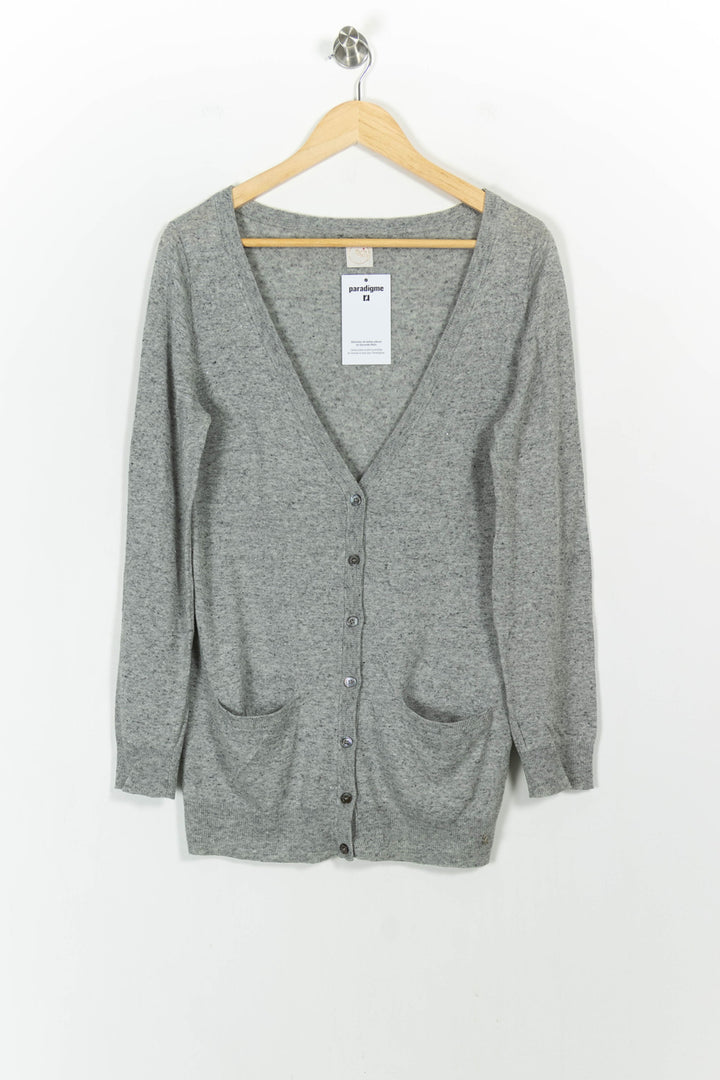 Cardigan Gris - Taille M/38 de la marque Des petits hauts | PARAD103499 - Vendu par Paradigme - Image 2