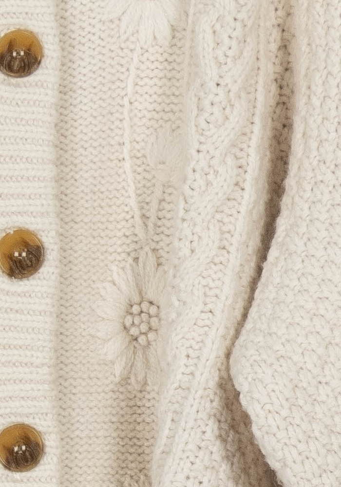 Cardigan Beige - Taille L/40 de la marque Louise Misha | PARAD103508 - Vendu par Paradigme - Image 3