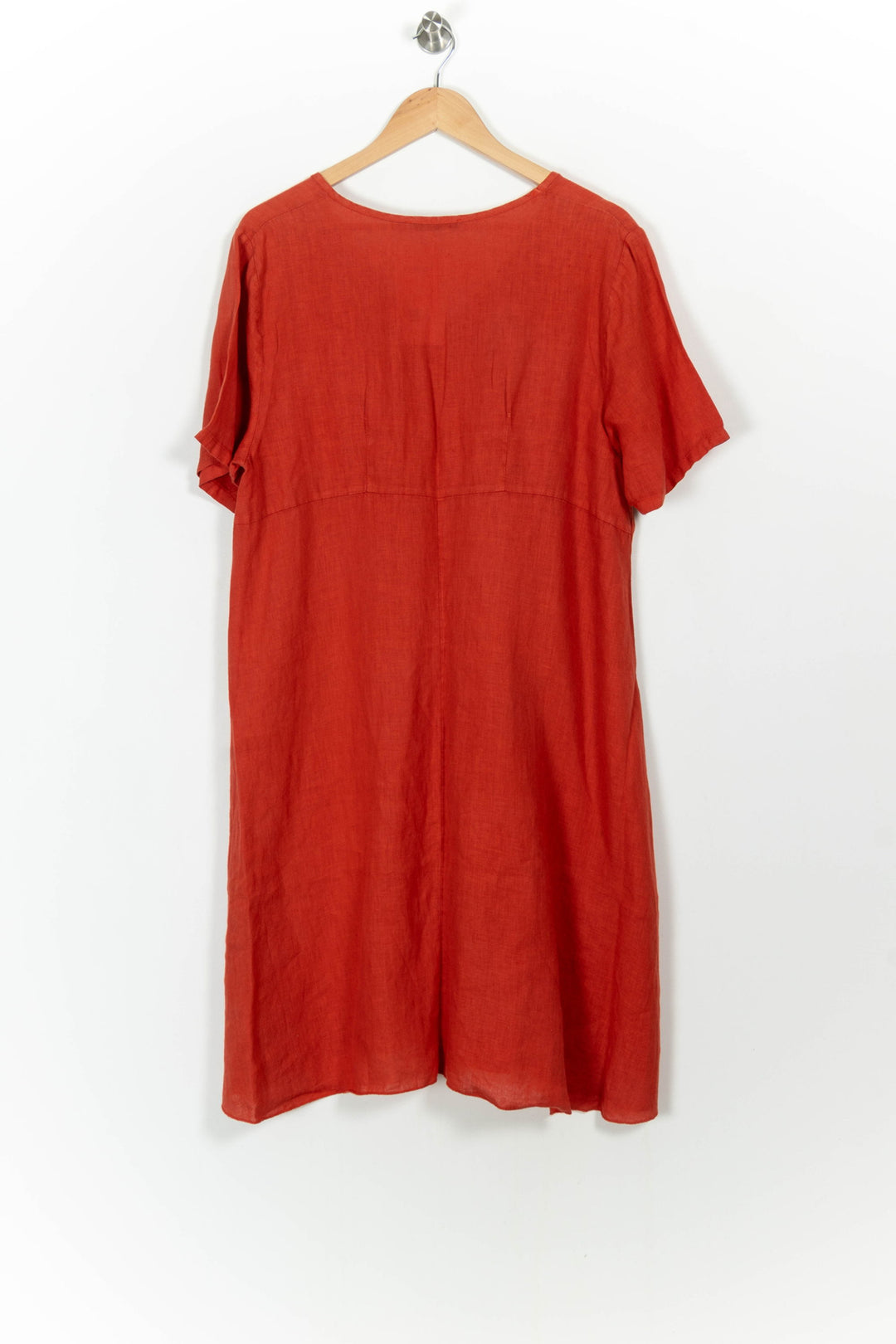Robe Orange - Taille XL/42 de la marque La Fée Maraboutée | PARAD103515 - Vendu par Paradigme - Image 4
