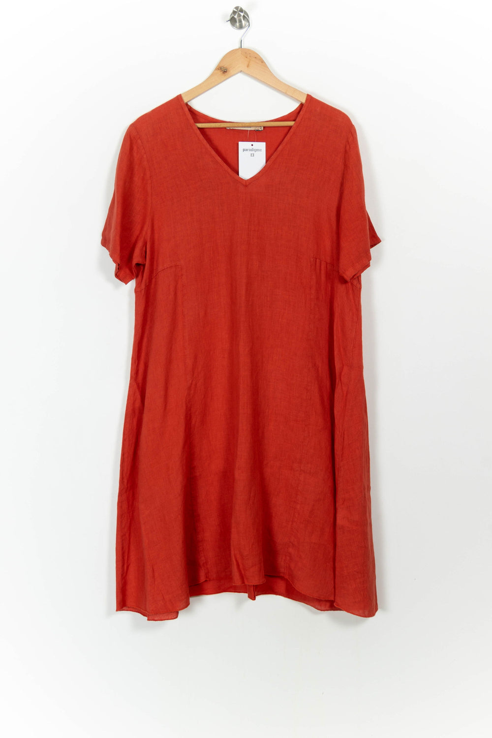 Robe Orange - Taille XL/42 de la marque La Fée Maraboutée | PARAD103515 - Vendu par Paradigme - Image 2
