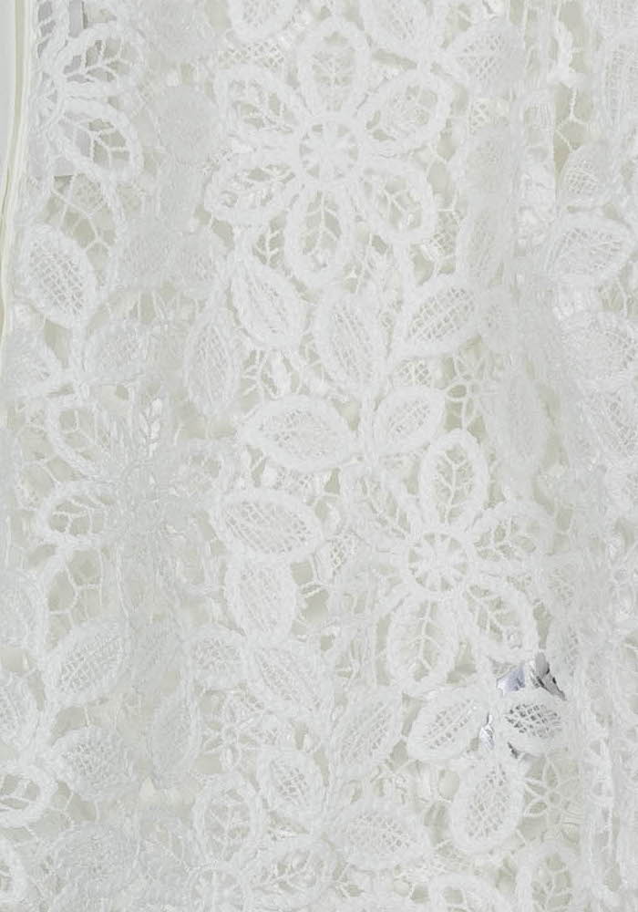 Blouse Blanche - Taille M/38 de la marque Indies | PARAD103517 - Vendu par Paradigme - Image 3