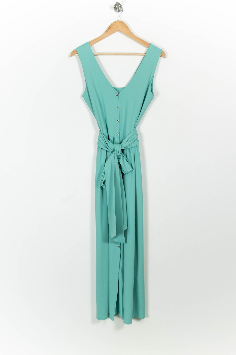 Robe Longue Verte - Taille S/36 de la marque Indies | PARAD103523 - Vendu par Paradigme - Image 2