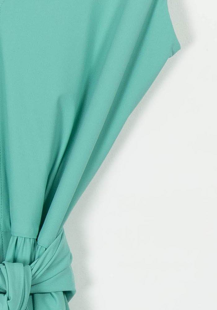 Robe Longue Verte - Taille M/38 de la marque Indies | PARAD103524 - Vendu par Paradigme - Image 3