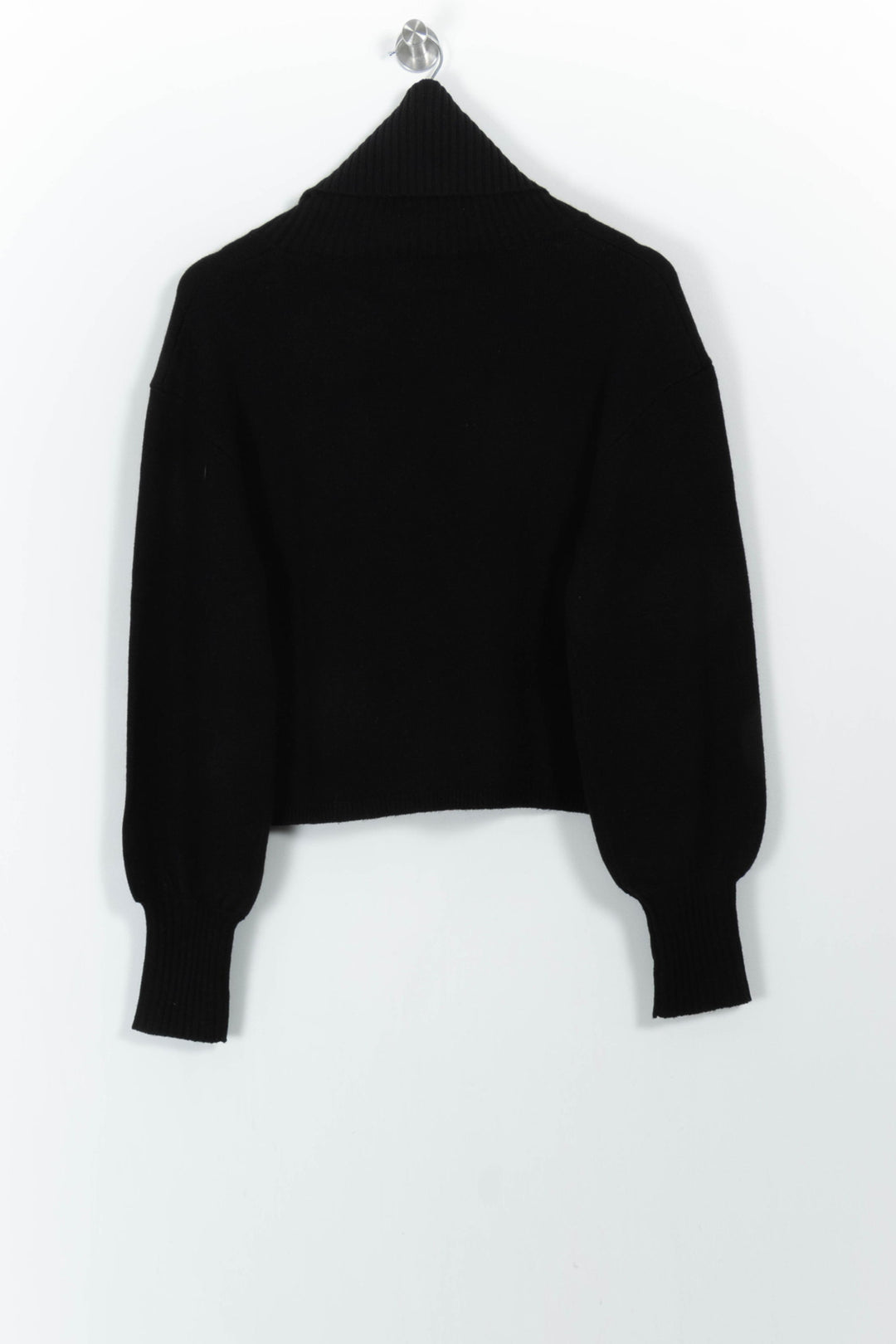 Pull Col Roulé Noir - Taille M/38 de la marque The Kooples - Sport | PARAD103530 - Vendu par Paradigme - Image 4