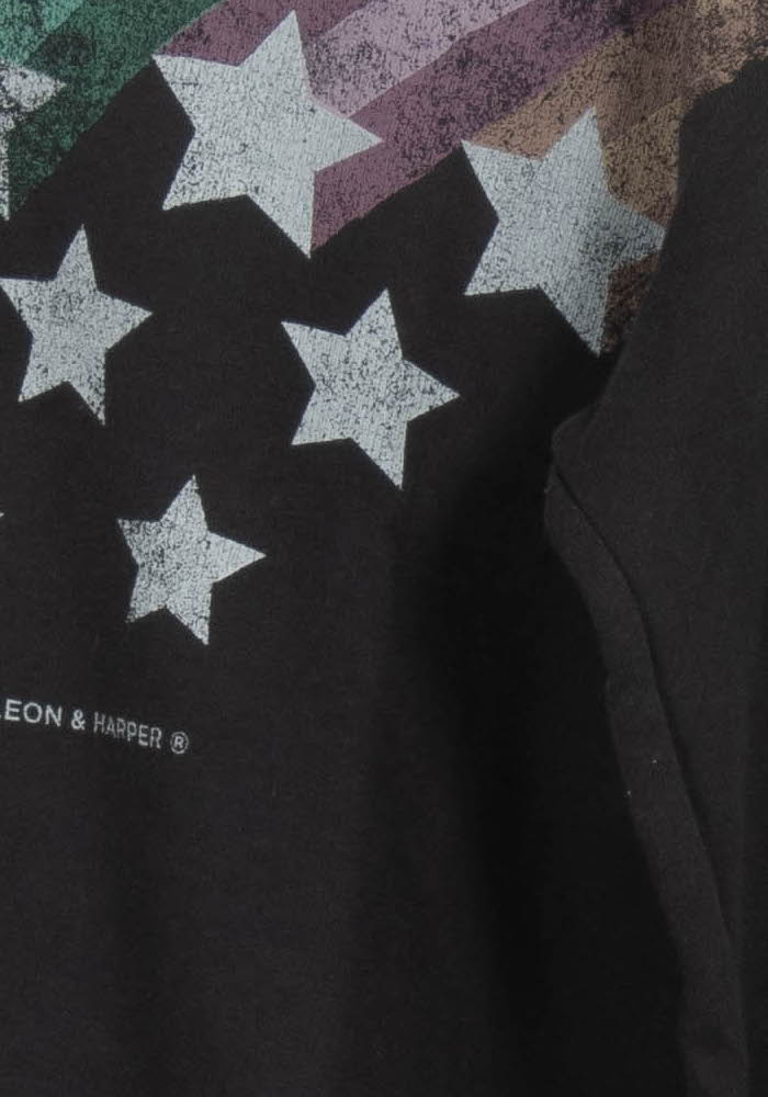 Sweat Noir - Taille XL/42 de la marque Léon & Harper | PARAD103534 - Vendu par Paradigme - Image 3