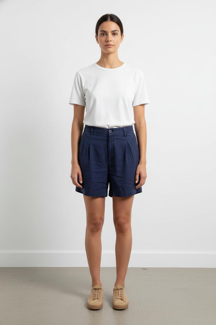 Short Bleu - Taille S/36 de la marque Comptoir des Cotonniers | PARAD103535 - Vendu par Paradigme - Image 1