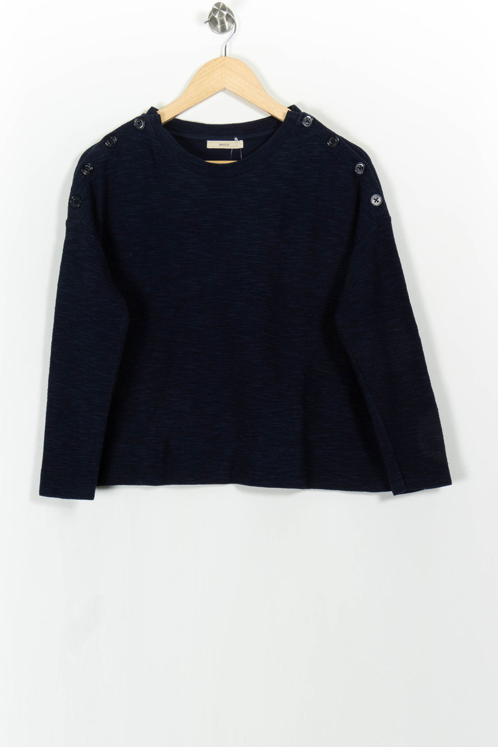Pull Bleu - Taille S/36 de la marque Sessùn | PARAD103538 - Vendu par Paradigme - Image 2
