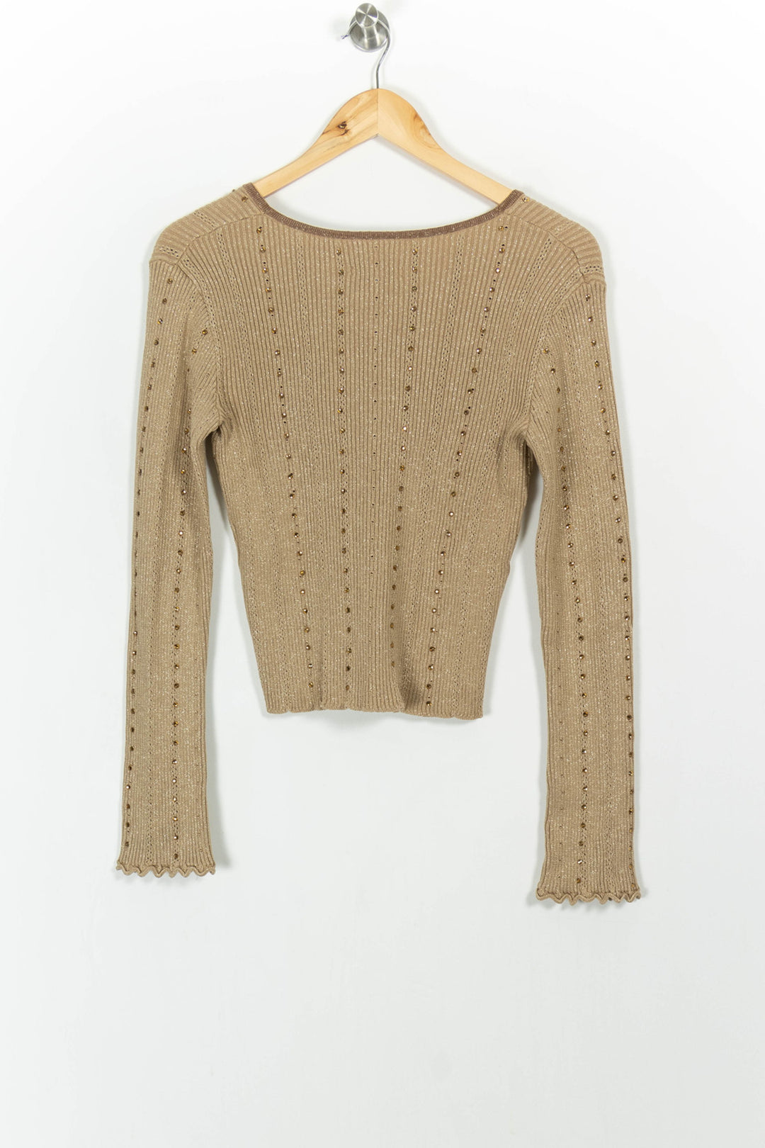 Gilet Beige - Taille M/38 de la marque Petite Mendigote | PARAD103542 - Vendu par Paradigme - Image 4