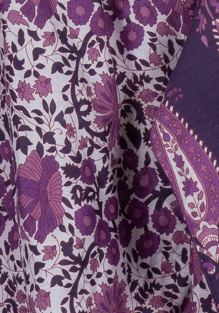 Blouse Violette et Blanche - Taille S/36 de la marque Petite Mendigote | PARAD103544 - Vendu par Paradigme - Image 3
