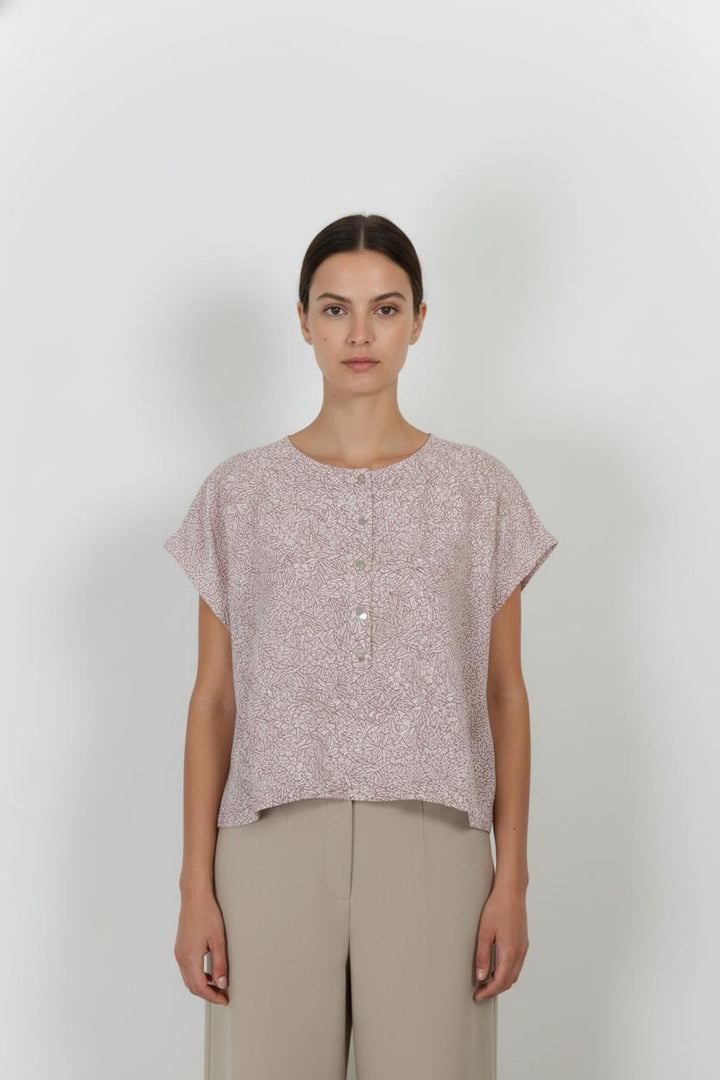 Blouse Rose - Taille XS/34 de la marque Des petits hauts | PARAD103549 - Vendu par Paradigme - Image 1
