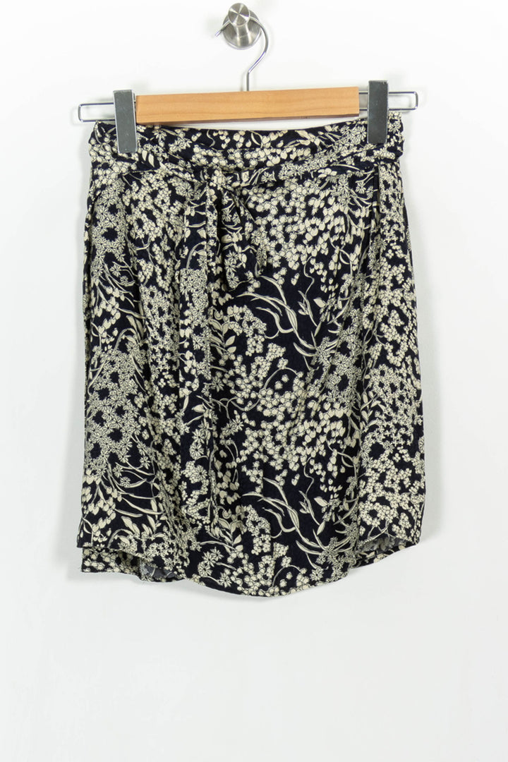 Jupe Courte Noire et Blanche - Taille M/38 de la marque ba&sh | PARAD103550 - Vendu par Paradigme - Image 4