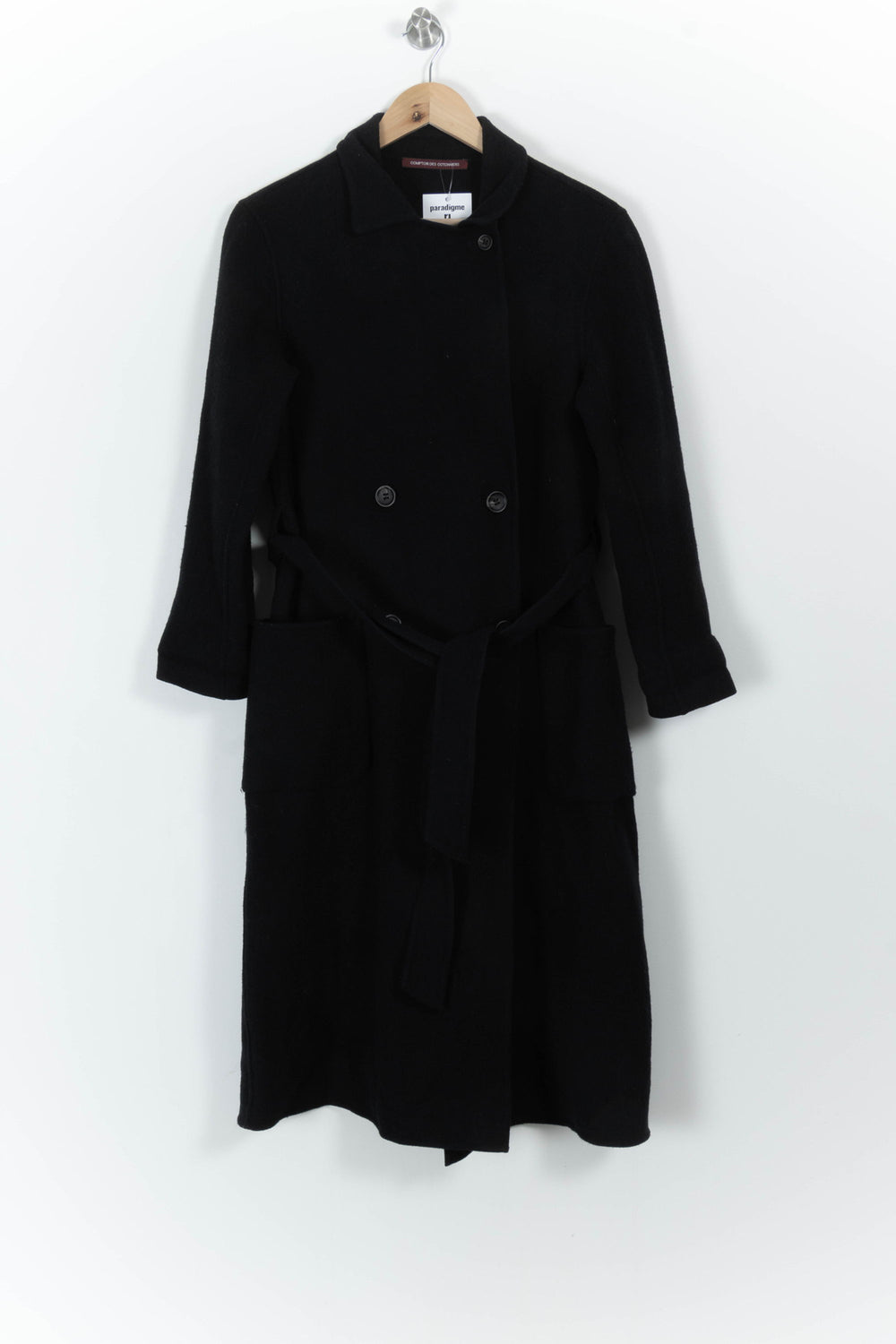 Manteau Noir - Taille XS/34 de la marque Comptoir des Cotonniers | PARAD103555 - Vendu par Paradigme - Image 2
