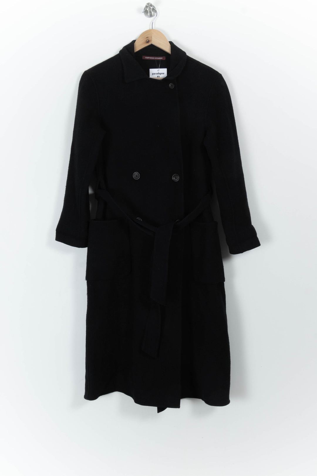 Manteau Noir - Taille XS/34 de la marque Comptoir des Cotonniers | PARAD103555 - Vendu par Paradigme - Image 2
