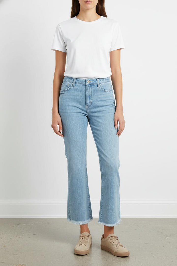 Jean Évasé Bleu - Taille M/38 de la marque Imprevu | PARAD103560 - Vendu par Paradigme - Image 1