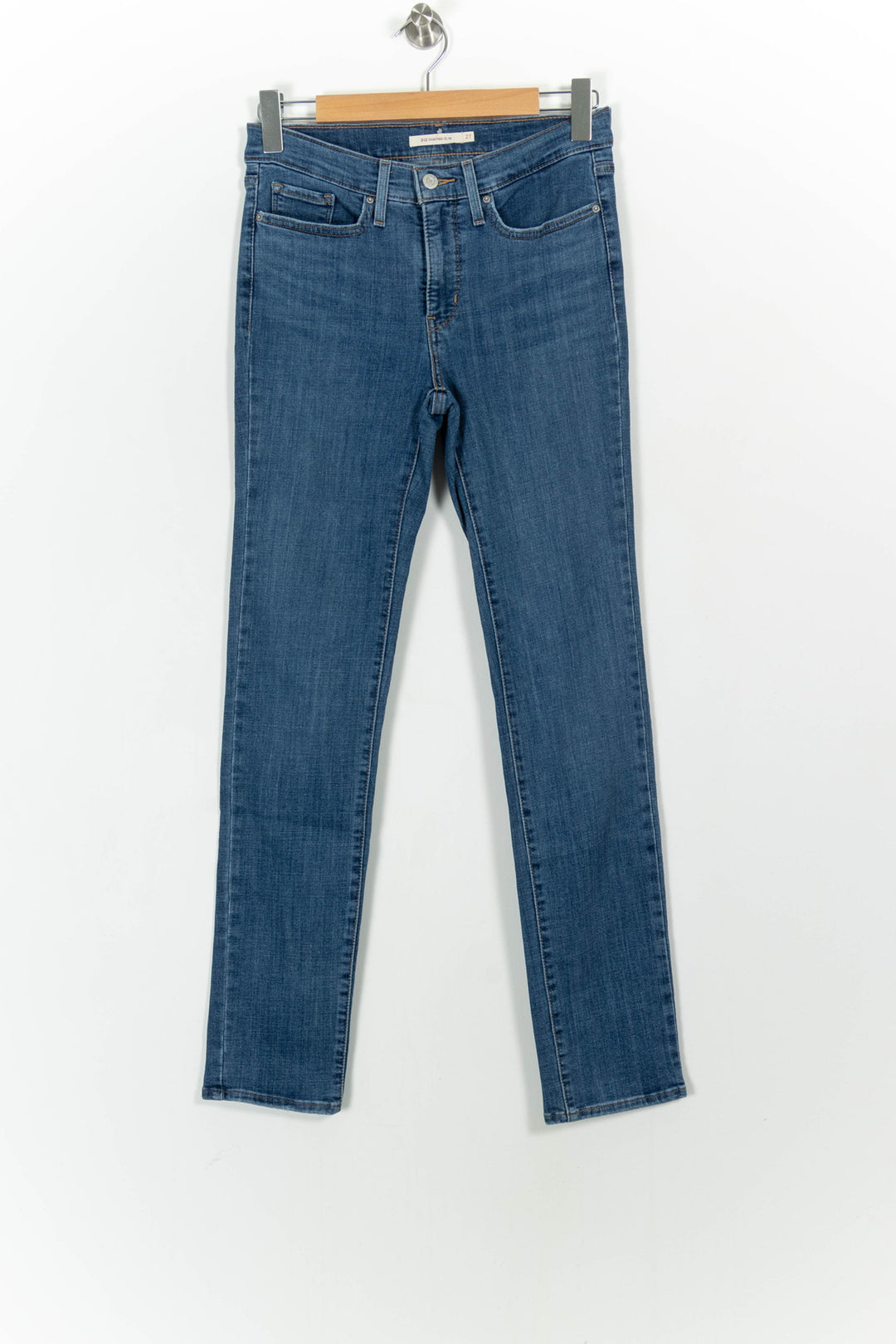 Jean Skinny Bleu - Taille S/36 de la marque Levi's | PARAD103562 - Vendu par Paradigme - Image 2