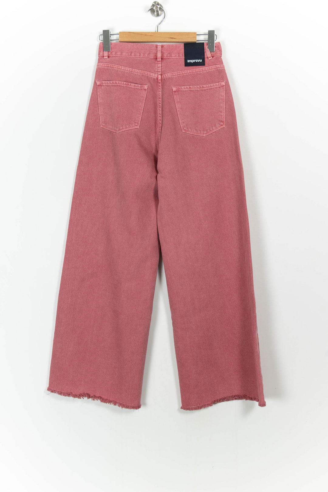 Jean Large Rose - Taille S/36 de la marque Imprevu | PARAD103564 - Vendu par Paradigme - Image 4