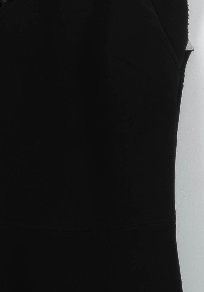 Robe Évasée Noire - Taille L/40 de la marque Sandro | PARAD103565 - Vendu par Paradigme - Image 3