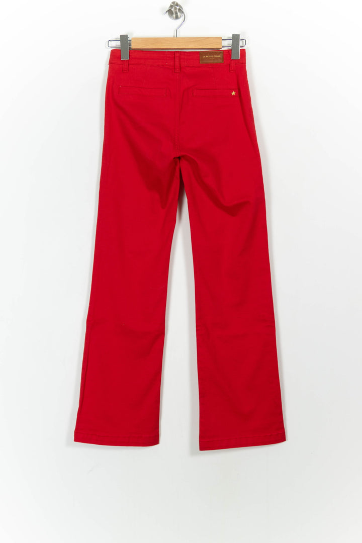 Pantalon Rouge - Taille S/36 de la marque La Petite Etoile | PARAD103567 - Vendu par Paradigme - Image 4