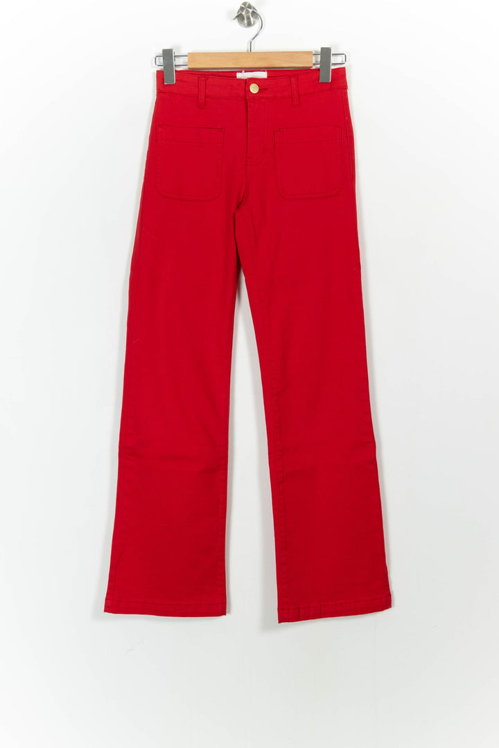 Pantalon Rouge - Taille S/36 de la marque La Petite Etoile | PARAD103567 - Vendu par Paradigme - Image 2