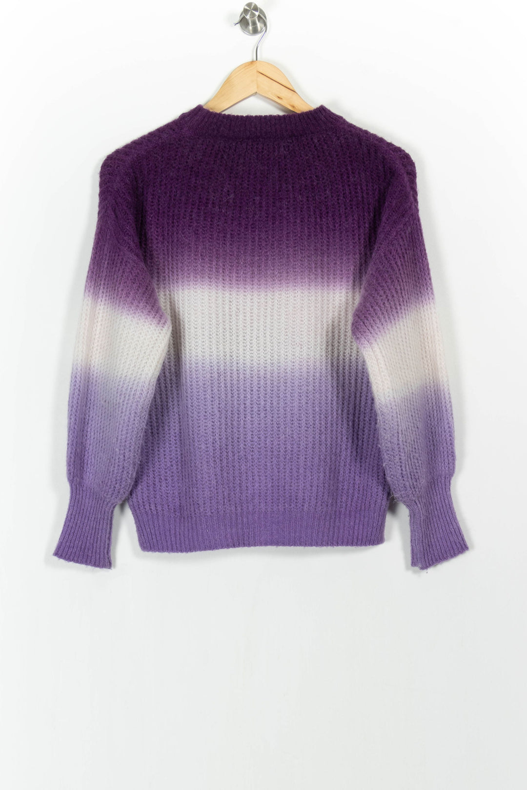 Pull Violet et Blanc - Taille M/38 de la marque Imprevu | PARAD103569 - Vendu par Paradigme - Image 4