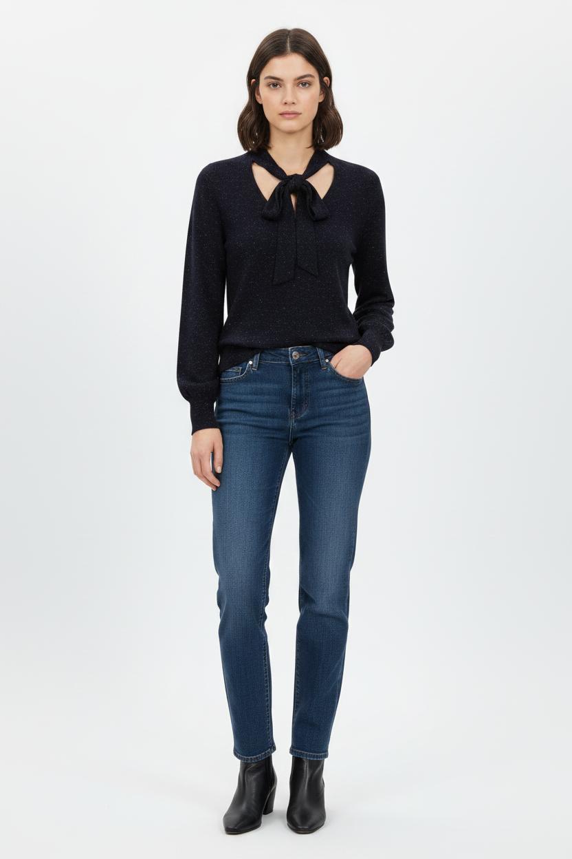 Pull Bleu - Taille L/40 de la marque ZAPA | PARAD103572 - Vendu par Paradigme - Image 1