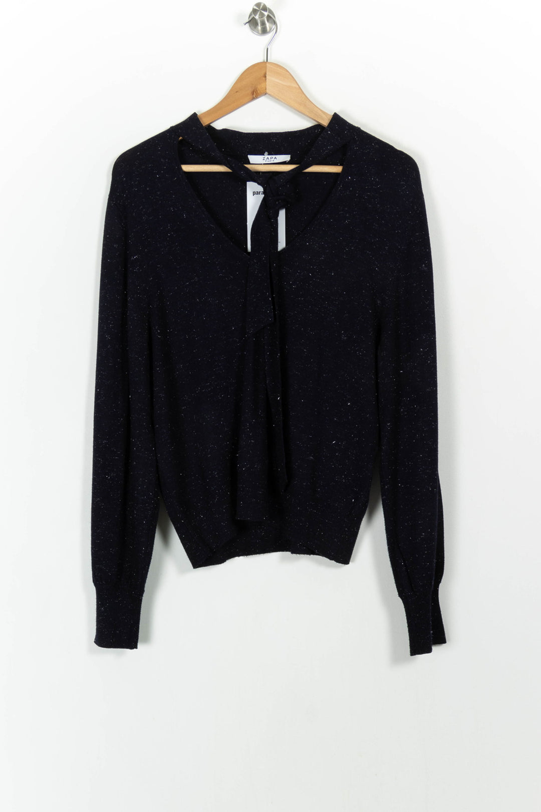 Pull Bleu - Taille L/40 de la marque ZAPA | PARAD103572 - Vendu par Paradigme - Image 2