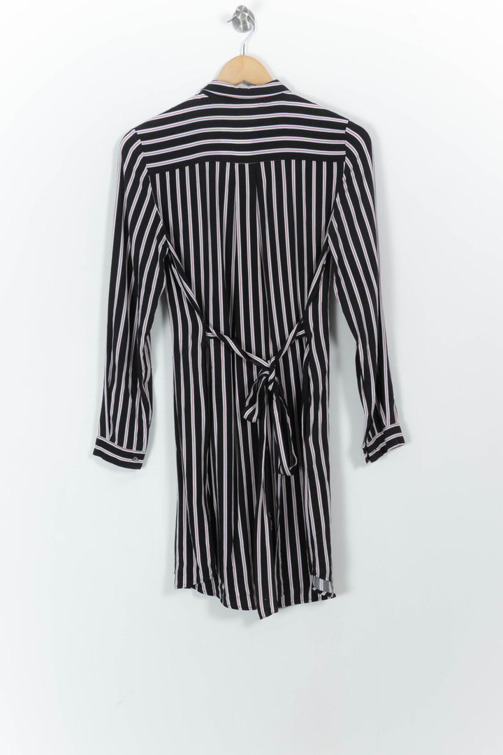 Robe Chemise Noire et Blanche - Taille S/36 de la marque Sud express | PARAD103575 - Vendu par Paradigme - Image 4
