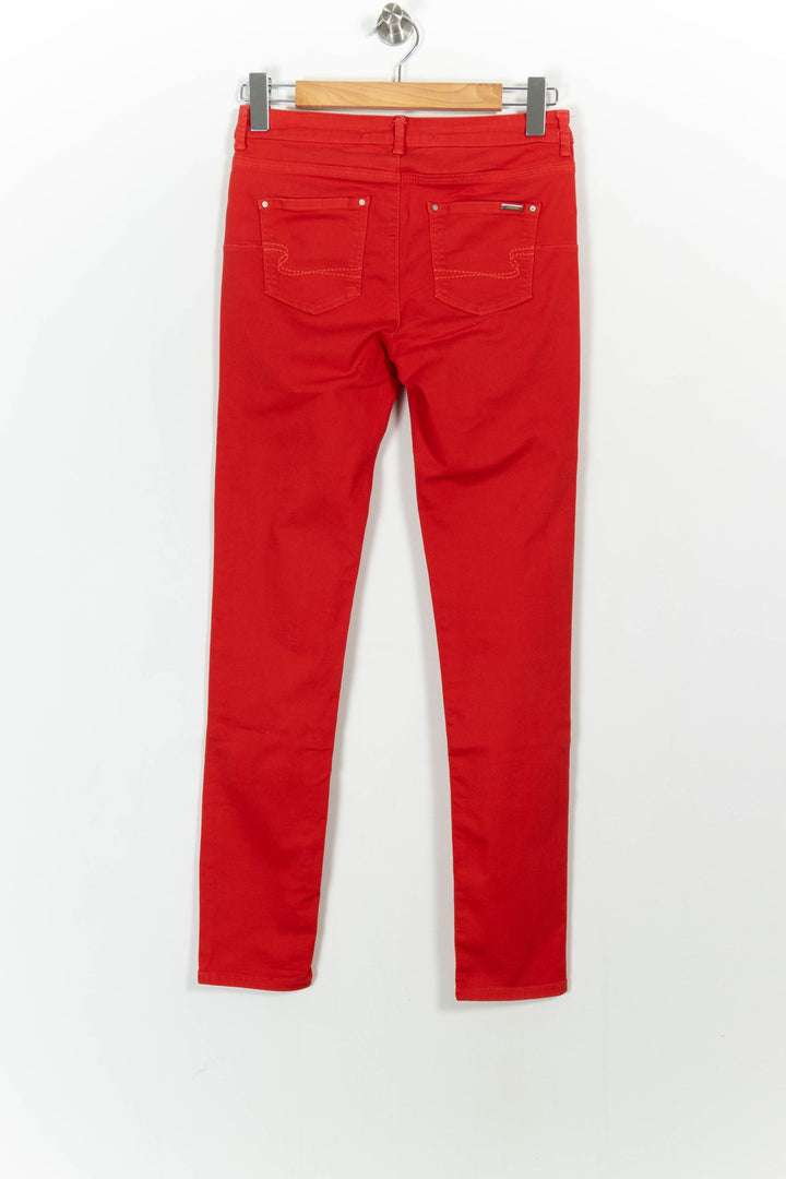 Jean Rouge - Taille M/38 de la marque Sud express | PARAD103576 - Vendu par Paradigme - Image 4