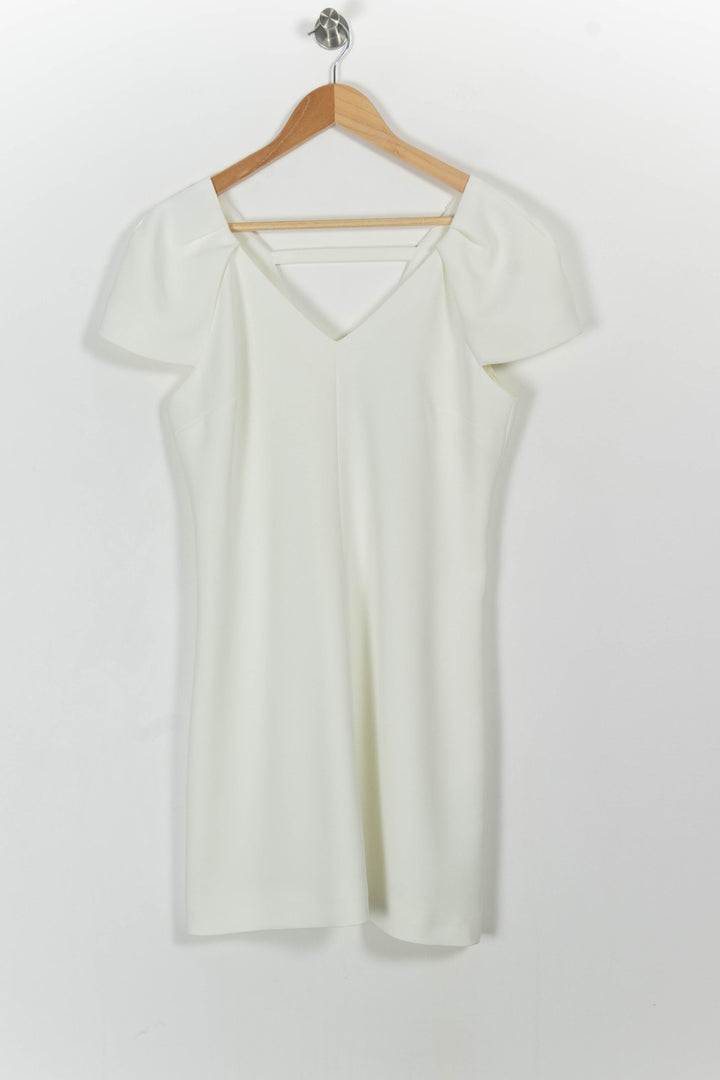 Robe Courte Blanche - Taille M/38 de la marque ZAPA | PARAD103579 - Vendu par Paradigme - Image 2