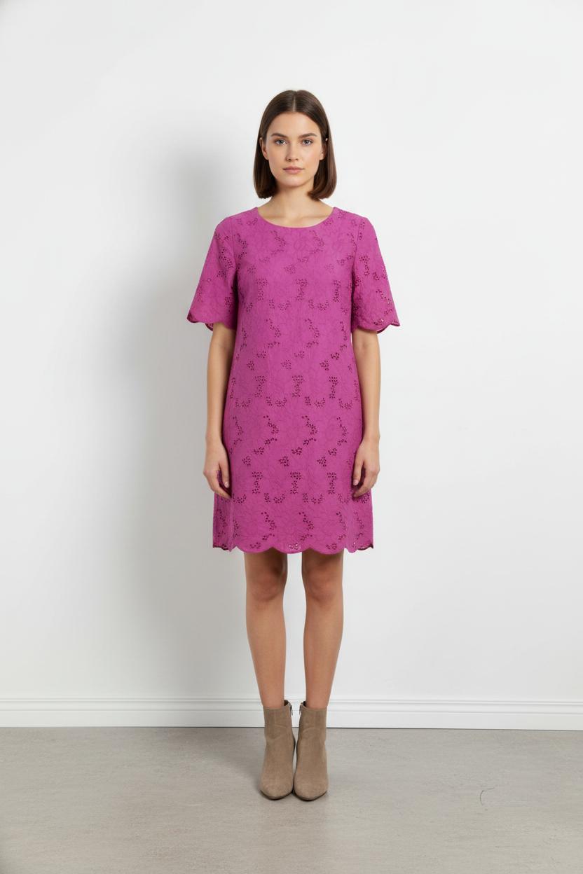 Robe Courte Rose - Taille M/38 de la marque Caroll | PARAD103582 - Vendu par Paradigme - Image 1