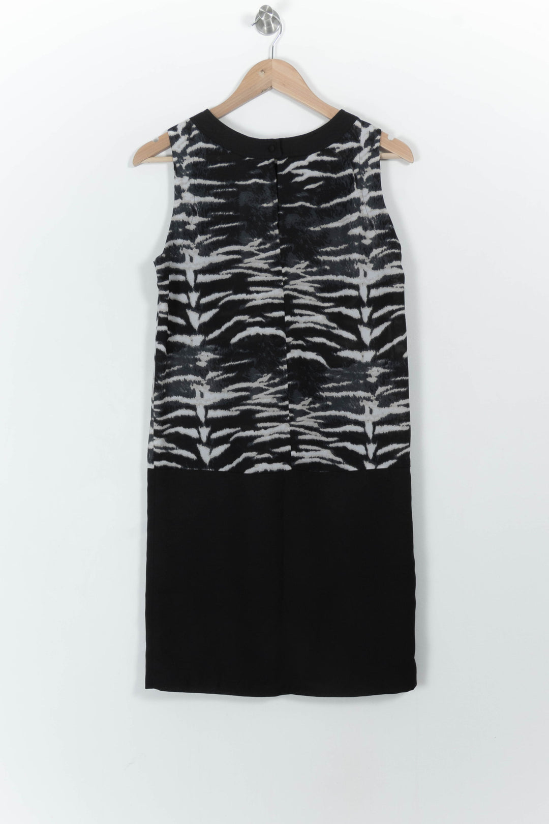 Robe Sans Manches Noire et Blanche - Taille M/38 de la marque ZAPA | PARAD103583 - Vendu par Paradigme - Image 4