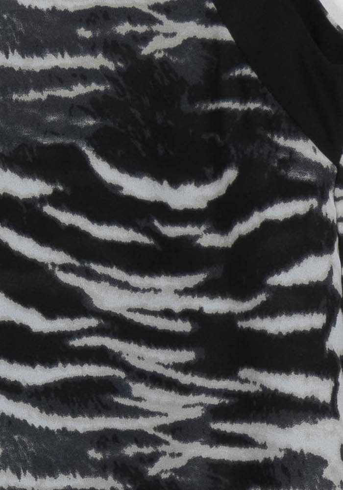 Robe Sans Manches Noire et Blanche - Taille M/38 de la marque ZAPA | PARAD103583 - Vendu par Paradigme - Image 3