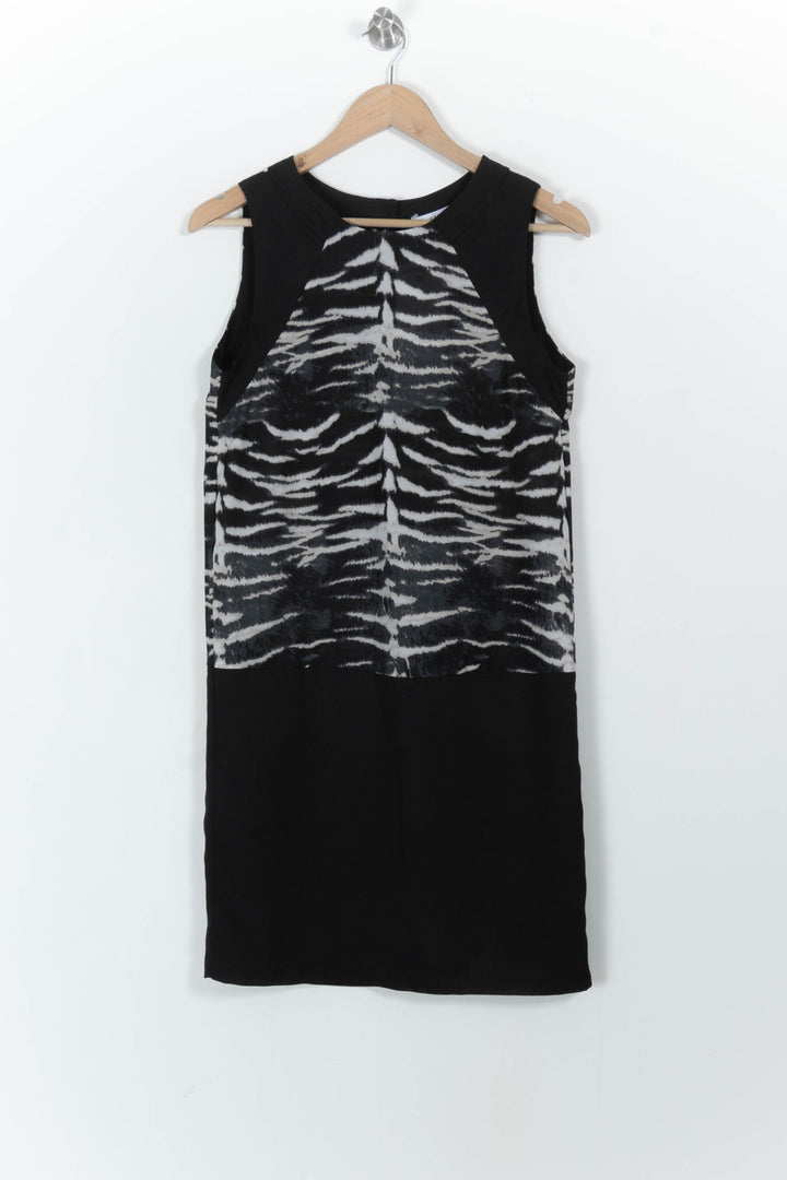 Robe Sans Manches Noire et Blanche - Taille M/38 de la marque ZAPA | PARAD103583 - Vendu par Paradigme - Image 2