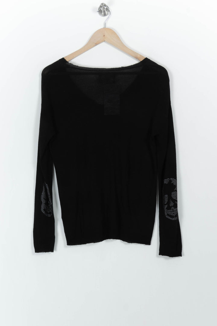 Pull Noir - Taille M/38 de la marque Zadig&Voltaire | PARAD103589 - Vendu par Paradigme - Image 4