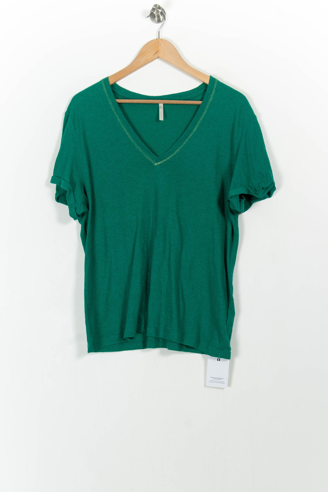 Tee-shirt Vert - Taille XXL/44 de la marque I.Code | PARAD103590 - Vendu par Paradigme - Image 2