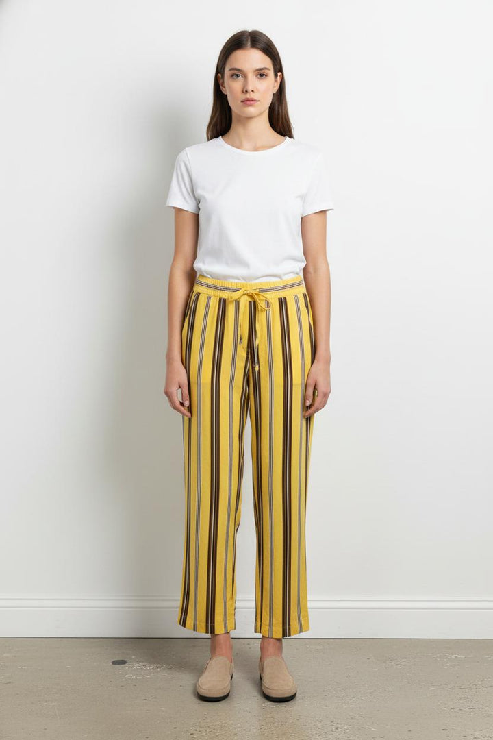 Pantalon Rayé Jaune et Noir - Taille XL/42 de la marque Diega | PARAD103594 - Vendu par Paradigme - Image 1