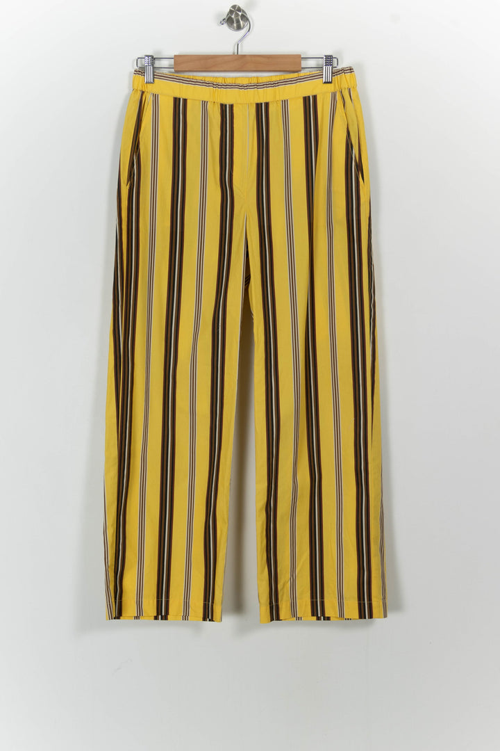 Pantalon Rayé Jaune et Noir - Taille XL/42 de la marque Diega | PARAD103594 - Vendu par Paradigme - Image 2