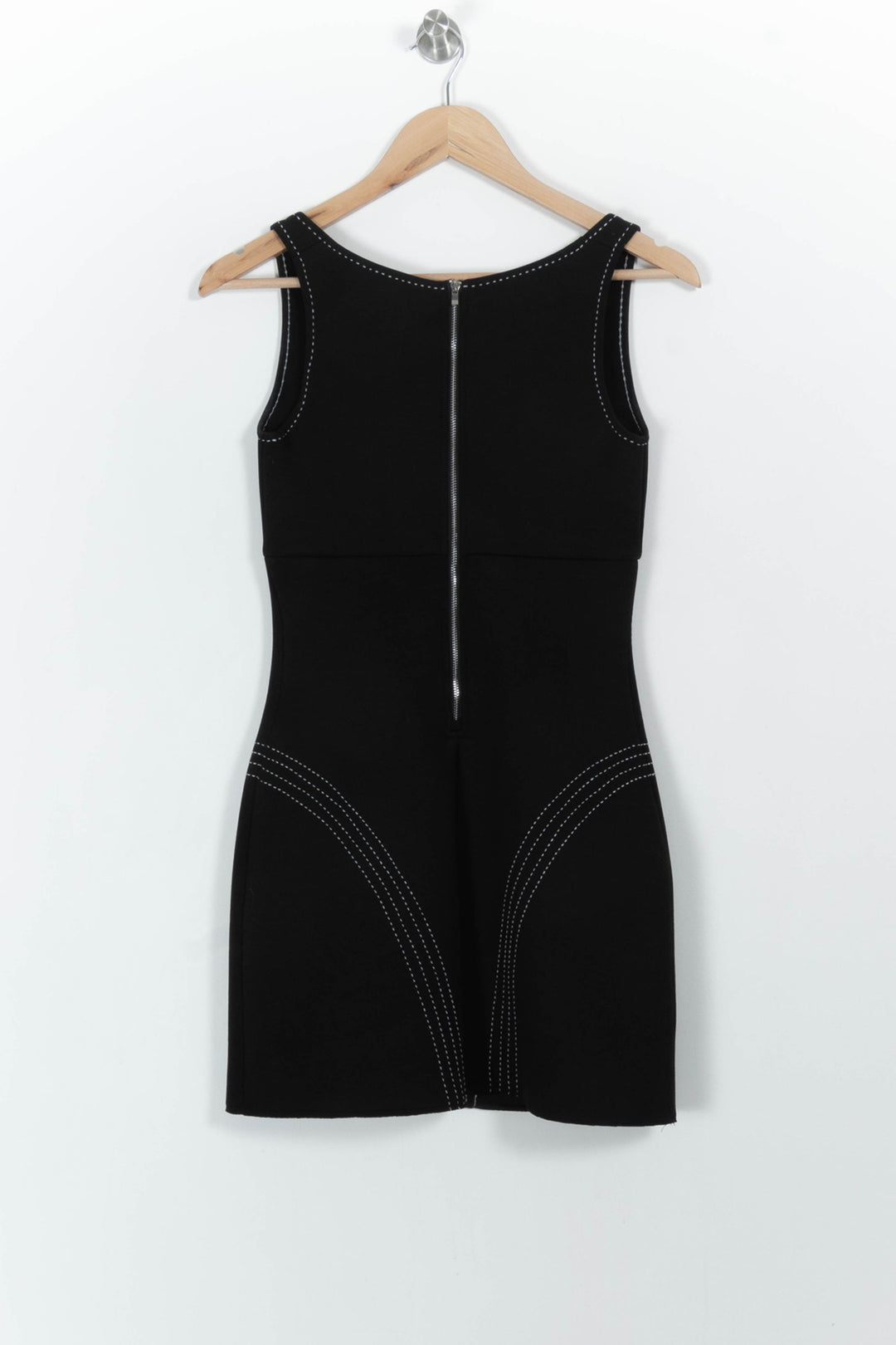 Robe Noire - Taille S/36 de la marque Maje | PARAD103603 - Vendu par Paradigme - Image 4