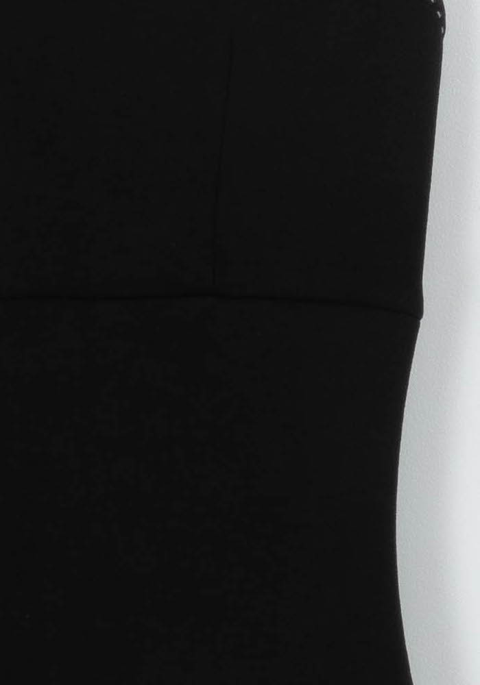 Robe Noire - Taille S/36 de la marque Maje | PARAD103603 - Vendu par Paradigme - Image 3