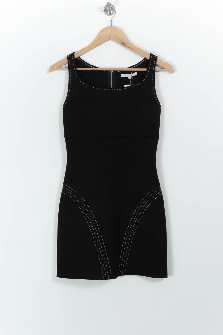 Robe Noire - Taille S/36 de la marque Maje | PARAD103603 - Vendu par Paradigme - Image 2