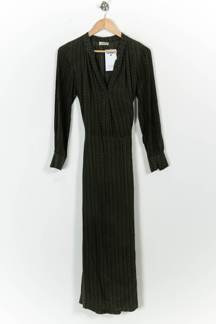 Robe Longue Verte - Taille XS/34 de la marque Zadig&Voltaire | PARAD103606 - Vendu par Paradigme - Image 2