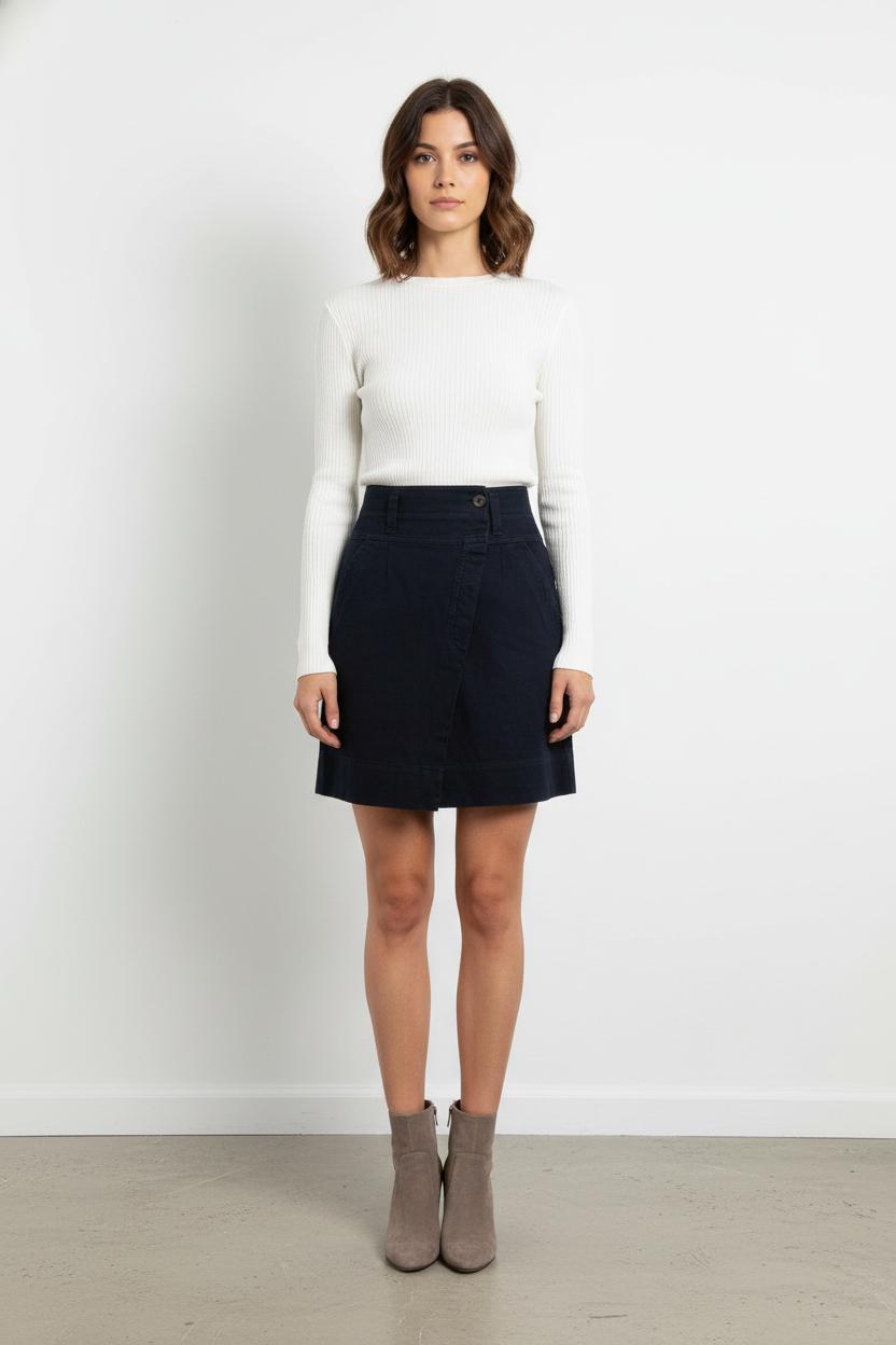 Jupe Courte Bleue - Taille S/36 de la marque Soeur | PARAD103610 - Vendu par Paradigme - Image 1